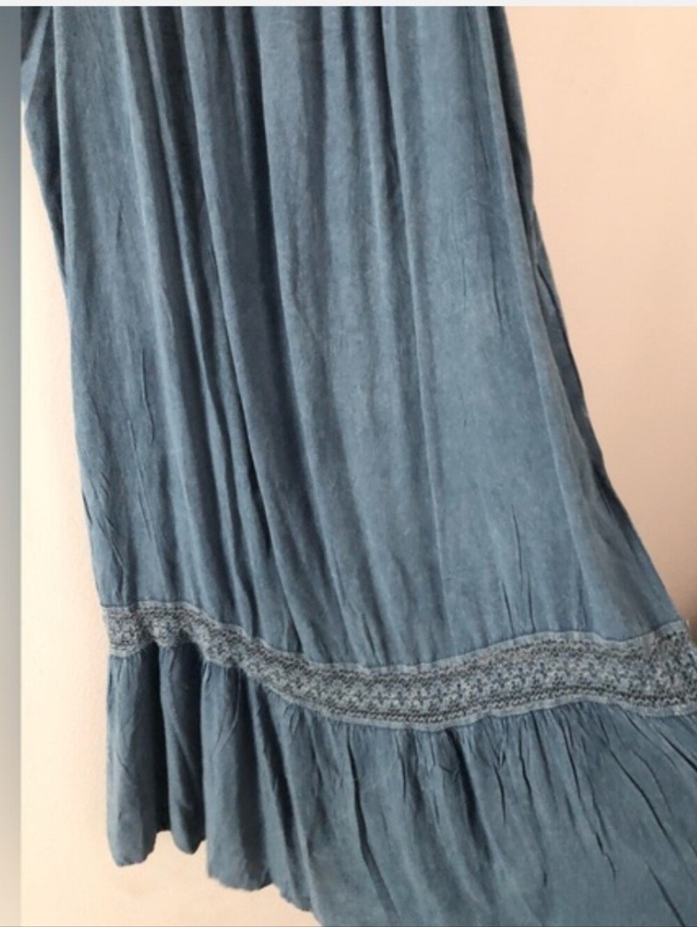 MLLE Gabrielle Rayon Maxi Dress, Size 1X - Picture 3 of 6